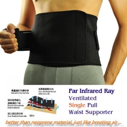 複製-(04023) New Far Infrared Ray Breathed Single Pull Velcro Waist Protector